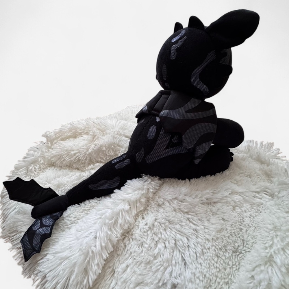 Build A Bear Toothless Plush How To Train Your Dragon W/ Wings-black Dragon Male